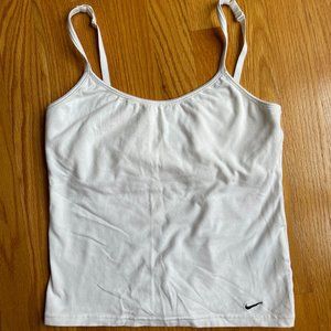 Nike White Sports Bra